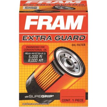 FRAM PH3593A Oil Filter, 20 x 1.5 mm Connection, Threaded, Cellulose, Synthetic Glass Filter Media