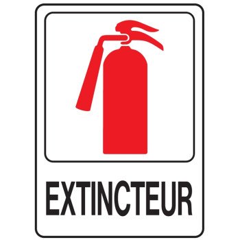 D-16F SIGN FIRE EXTINGUISHER  