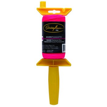 Stringliner 25162 Line Reel, 250 ft L Line, Fluorescent Pink Line