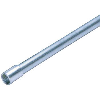 Allied Tube & Conduit 278937 Conduit, 2-1/2 in, 10 ft L, Steel, Galvanized