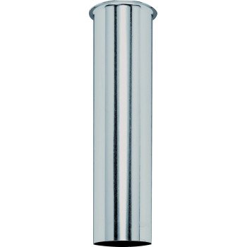 Plumb Pak PP161CP Sink Tailpiece, 1-1/4 in, 6 in L, Flange, Brass, Polished Chrome