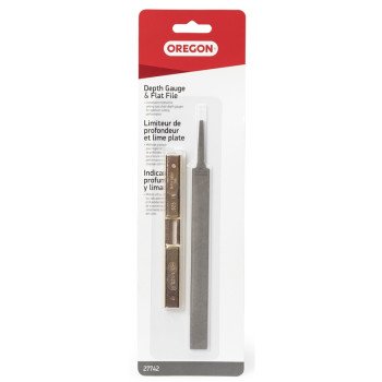 Oregon 27742 Depth Gauge Tool with Flat File, Steel