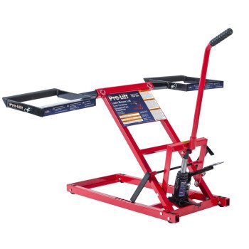 Pro-Lift T-5355A Mower Lift, 23 in Lift, 550 lb, Steel