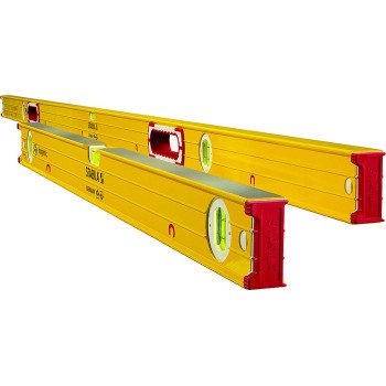 Stabila 38532 Beam Level Set, Magnetic, Aluminum, Yellow