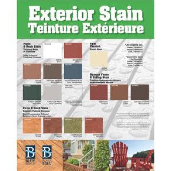 CH803 STAIN  25PK COLOUR CARD 