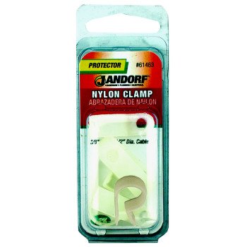 Jandorf 61463 Cable Clamp, Nylon, Natural