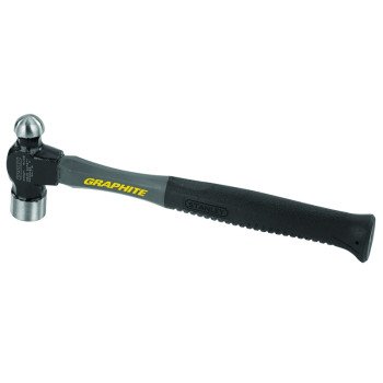 STANLEY 54-716 Hammer, 16 oz Head, Ball Pein Head, HCS Head, 12-3/4 in OAL