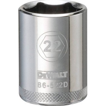 DWMT86522OSP SOCKET 1/2DR 22MM