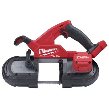 Milwaukee 2829-20 Compact Band Saw, Tool Only, 18 V Battery, 35-3/8 in L Blade, 3-1/4 in Cutting Capacity