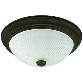 Canarm IFM21313 Ceiling Light Fixture, 2-Lamp, Oil-Rubbed Bronze Fixture