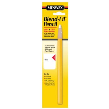 Minwax Blend-Fil 110116666 Pencil, White, Works on: Wood