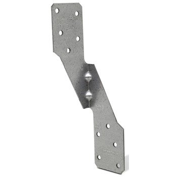 Simpson Strong-Tie H2.5A Hurricane Tie, 6 in L, 1-3/8 in W, Steel