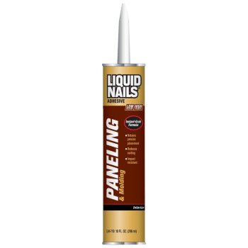 Liquid Nails LN-710 Paneling and Molding Adhesive, Tan, 10 oz Cartridge