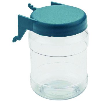 National Hardware N112-064 Organizer Jar, 2-3/8 in W, 3-3/8 in H, Plastic, Clear