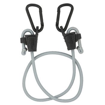 National Hardware N263-081 Adjustable Bungee, 40 in L, Black, S-Hook End