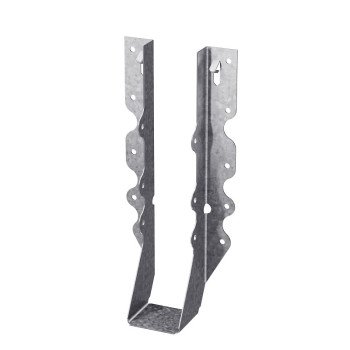 Simpson Strong-Tie LU LU210 Joist Hanger, 7-13/16 in H, 1-1/2 in D, 1-9/16 in W, 2 x 10 in, Steel, Galvanized/Zinc