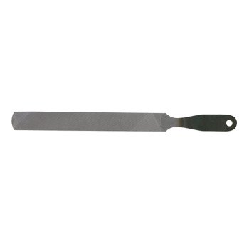 Crescent Nicholson 06706NN File, Flat, Rectangular Profile, American Pattern, Double, Single Cut, 8 in L Blade