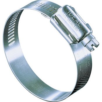 Ideal-Tridon Hy-Gear 68-0 Series 6844053 Interlocked Worm Gear Hose Clamp, Stainless Steel