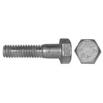 Reliable HBZM610MR Hex Bolt, M6-1 Thread, 10 mm OAL, 8.8 Grade, Steel, Zinc, Full, Metric Thread