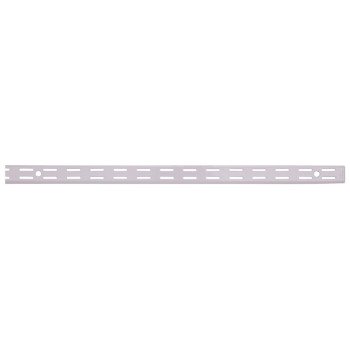 ProSource 25203PHL Shelf Standard, 2 mm Thick Material, 1 in W, 48 in H, Steel, White