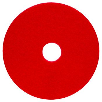 North American Paper 420414 Light Buffing Pad, Red