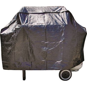 Omaha BC-SB083L Grill Cover, 22 in W, 37 in H, Vinyl, Black