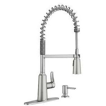 FAUCET BTH PD SPRG EDWYN SS 1H