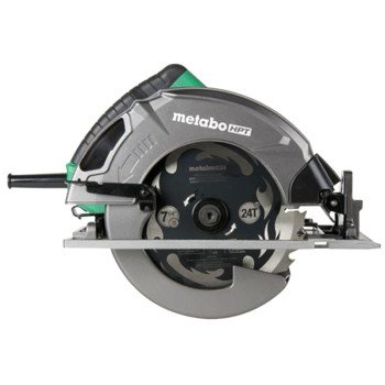 Metabo HPT C7SB3M Circular Saw, 15 A, 7-1/4 in Dia Blade, 1-7/8 in at 45 deg, 2-7/16 in at 90 deg D Cutting