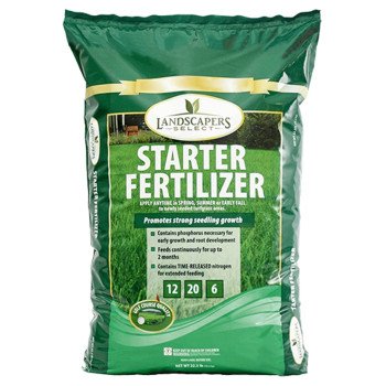 Landscapers Select 902740 Lawn Starter Fertilizer Bag, 12-20-6 N-P-K Ratio