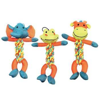 Chomper WB15636 Dog Toy, Braided Rope