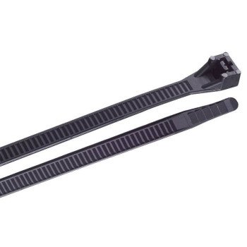 Gardner Bender 45-524UVBSP Cable Tie, 6/6 Nylon, Black