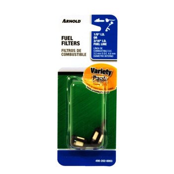 Arnold 490-202-0003 Fuel Filter, For: Most Handheld Equipment with 1/8 in or 3/16 in ID Fuel Line