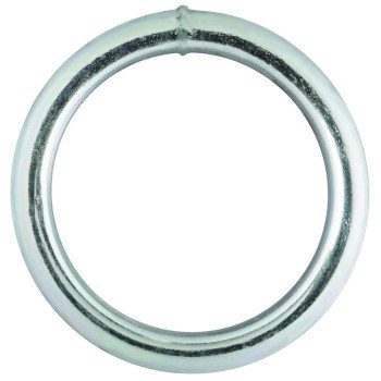 National Hardware 3155BC Series N223-149 Welded Ring, 300 lb Working Load, 1-1/2 in ID Dia Ring, #3 Chain, Steel, Zinc