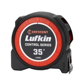 Crescent Lufkin Control Series L1035C Tape Measure, 35 ft L Blade, 1-3/16 in W Blade