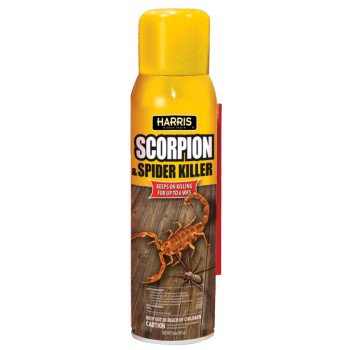 HARRIS SCORP-16A Scorpion Killer, Liquefied Gas, Spray Application, Indoor, Outdoor, 16 oz