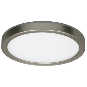 ETI LowPro Series 56568116 Ceiling Light with Nightlight, 120 V, 12 W, Integrated LED Lamp, 800 Lumens