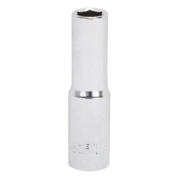 Vulcan MT6495576 Drive Socket, 3/8 in Socket, 3/8 in Drive, 6-Point, Chrome Vanadium Steel, Chrome