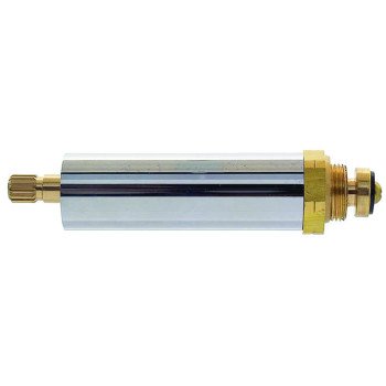 Danco 15694B Faucet Stem, Brass, 4-45/64 in L