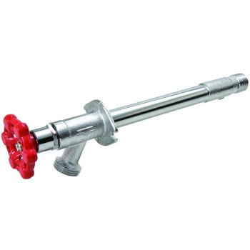 B & K 104-405 Frost-Free Sillcock Valve, 1/2 x 3/4 in Connection, MPT x Hose, Brass Body, Chrome