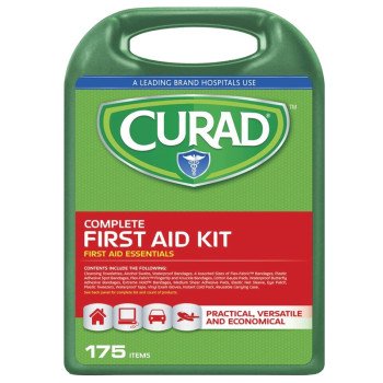 Curad CURFAK300RB Latex-Free Complete First Aid Kit