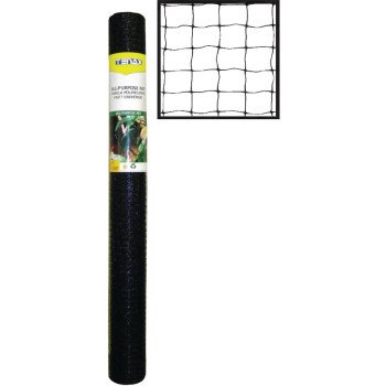 Tenax 2A140066 Protect Net, 100 ft L, 7 ft W, 0.79 x 0.79 in Mesh, Plastic, Black