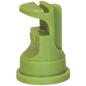 Green Leaf FT 7.5 6PK Flood Nozzle, Polyoxymethylene, Green, For: Y8253051 Series Round Cap, Lechler Spray Tip