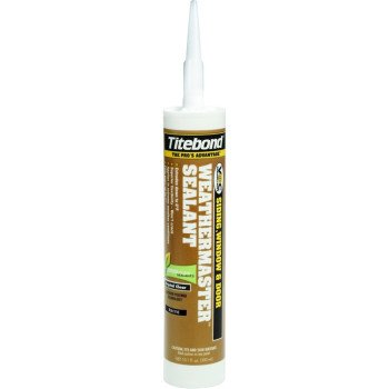 Titebond WeatherMaster 44001 Sealant, White, -75 to 300 deg F, 10.1 oz Cartridge