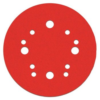 Diablo DCD050100H04G Sanding Disc, 5 in Dia, 100 Grit, Medium, Ceramic Abrasive, 12-Hole