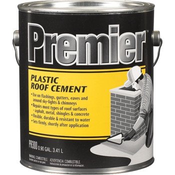 Henry PR300042 Plastic Roof Cement, Black, Liquid, Paste, 0.9 gal