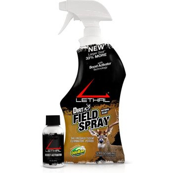 Lethal Dirt X3 717E67-31ZC Field Spray with Activator, Dirt, Liquid, 31 oz Bottle