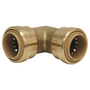 ProBite 631-003HC/LF813R Tube Elbow, 1/2 in, 90 deg Angle, Brass, 200 psi Pressure