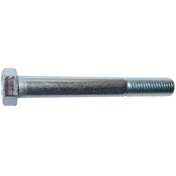 Midwest Fastener 53395 Cap Screw, 5/8-11 Thread, 5 in L, Coarse Thread, Hex Drive, Zinc, 15 PK