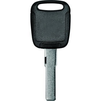 Hy-Ko 18VW300 Automotive Key Blank, Brass/Rubber, Nickel, For: Volkswagen Vehicle Locks