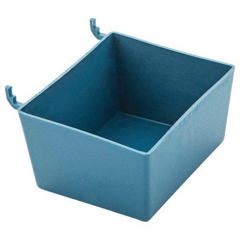 National Hardware N112-068 Parts Tray, 3-1/2 in L, 3 in W, 2 in H, Plastic, Blue